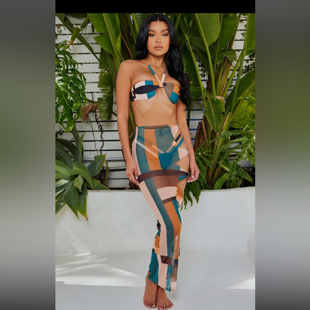 Fashion Nova 3piece swim suit